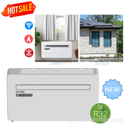 OLYAir Wall-Mounted Monoblock Air Conditioner with WiFi and LED Display